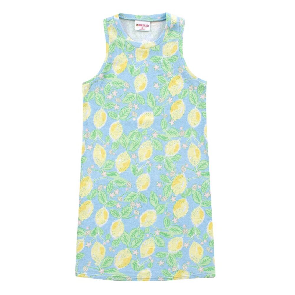 Lemon Print Cover Up